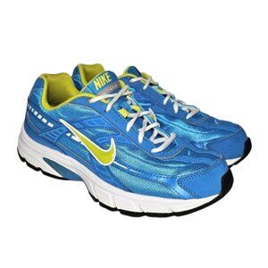 Nike Womens Initiator Size 10 Blue Yellow 394053-481 Athletic Sneaker Shoes